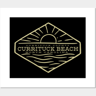 Currituck Beach, NC Summertime Vacationing Ocean Sunrise Posters and Art